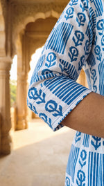 Neel Bagh Co-Ord — sleeve and cuff detail